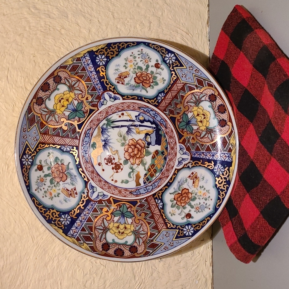 Vintage Miyako Handcrafted Porcelain Plate,